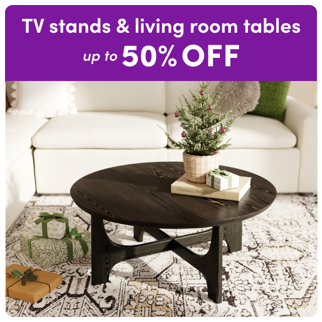 deals on TV stands & living room tables