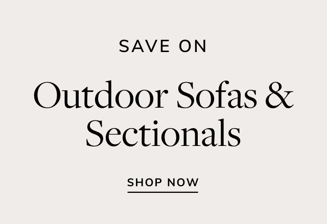 Save on Outdoor Sofas & Sectionals