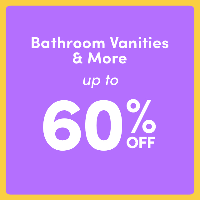 Bathroom Vanities & More on Sale