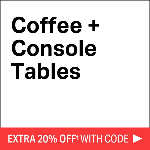 Modern Coffee + Console Table Sale