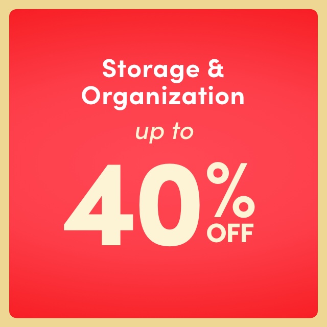 Storage & Organization Clearance