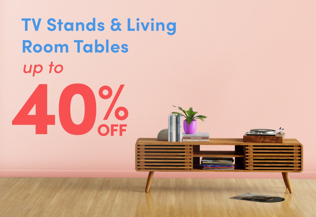 TV Stand & Living Room Table Clearance