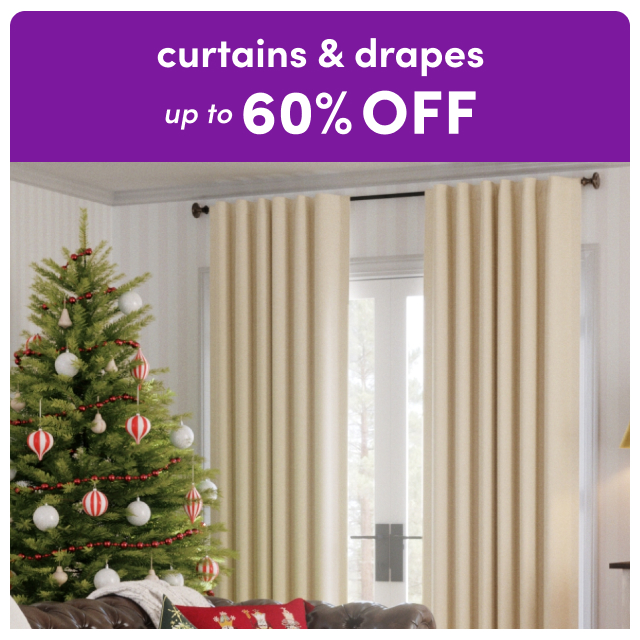 curtain & drape clearance.