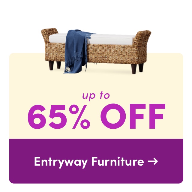 WAY DAY: ENTRYWAY FURNITURE