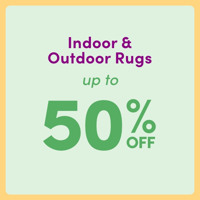 Indoor & Outdoor Rug Sale