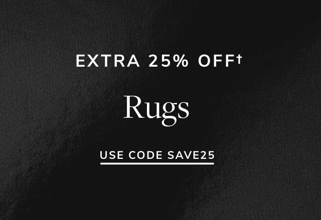 Extra 25% Off Rugs