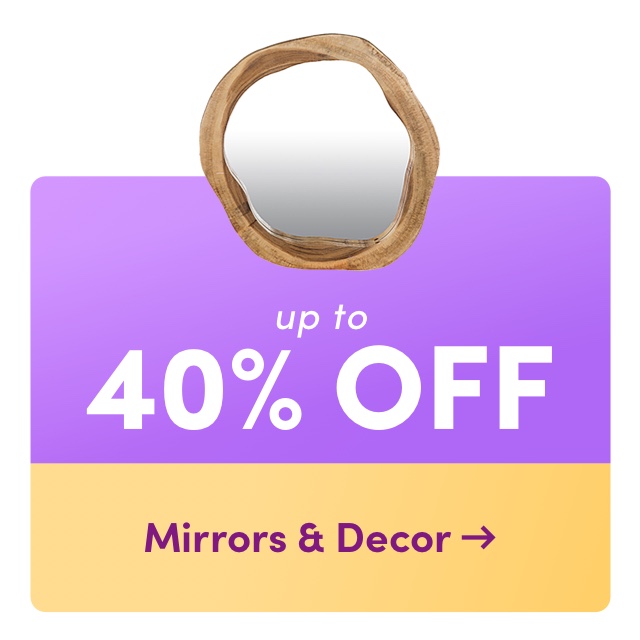 5 Days of Deals: Mirrors & Decor