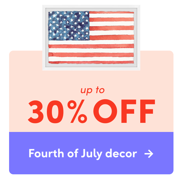 Fourth of July decor clearance