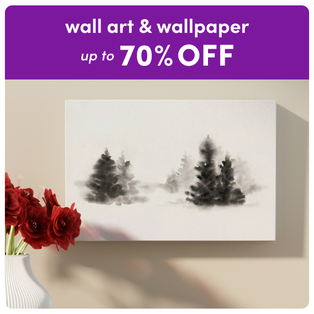 deals on wall art & wallpaper