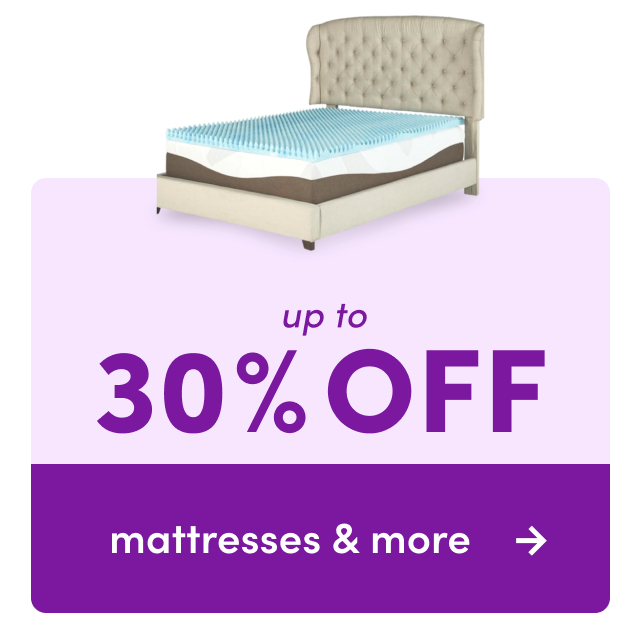 mattresses & more on sale.