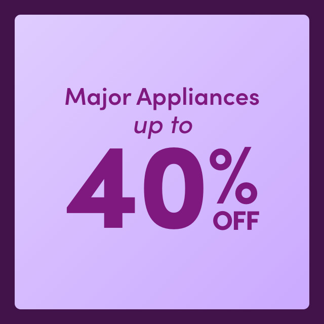 Deals on Major Appliances