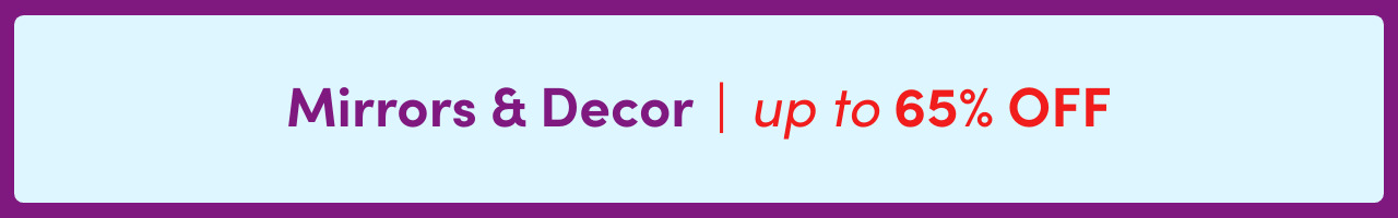 Mirror & Decor Clearance