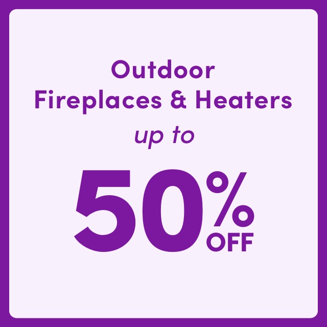 Deals on Outdoor Fireplaces & Heaters