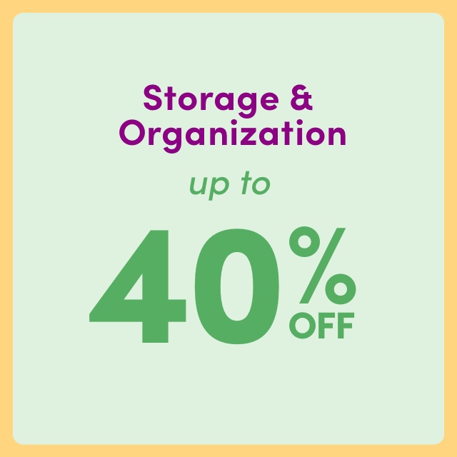 Storage & Organization Sale