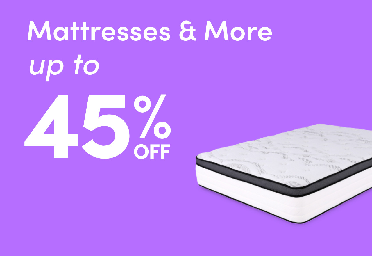 Deals on Mattresses & More