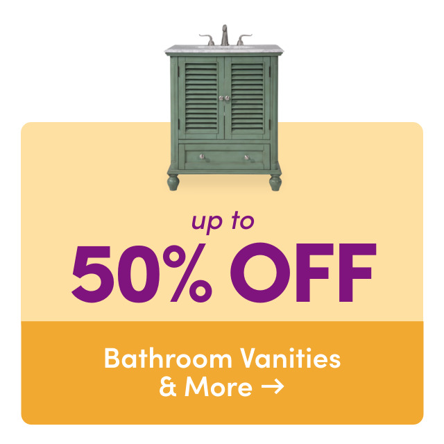 Bathroom Vanities & More on Sale