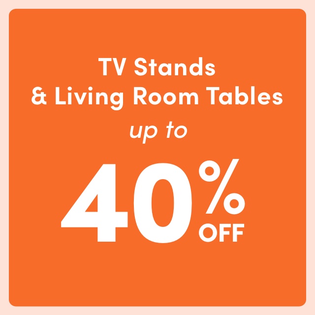 TV Stand & Living Room Table Clearance