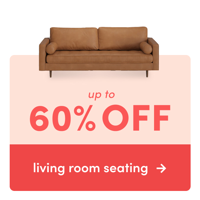 living room seating clearance