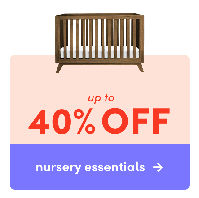 nursery essentials clearance