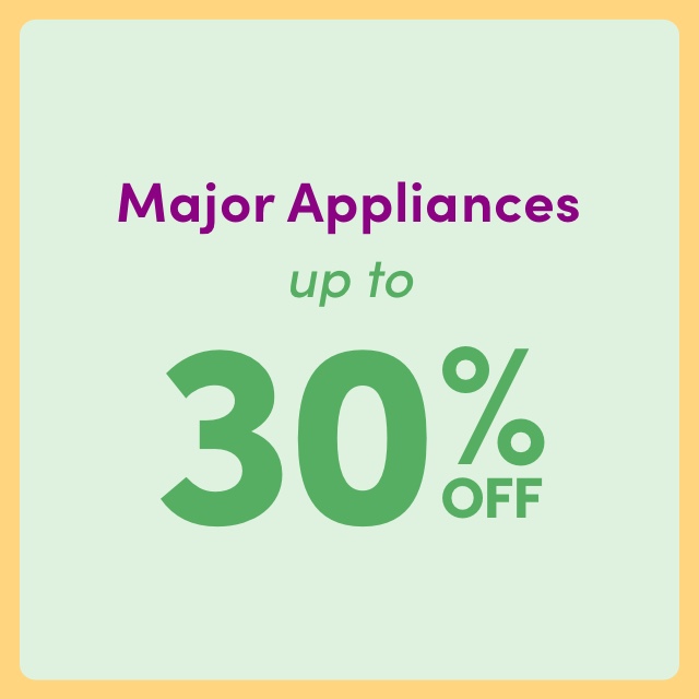 Major-Appliance Sale