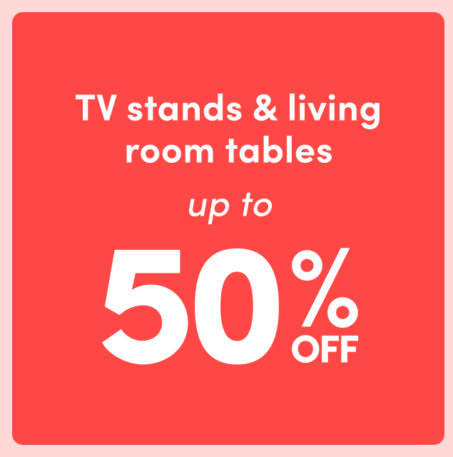 TV stand & living room table clearout