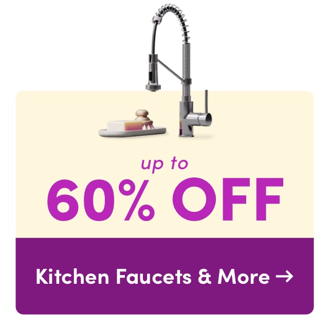 WAY DAY: KITCHEN FAUCETS & MORE Kitchen Faucets More 