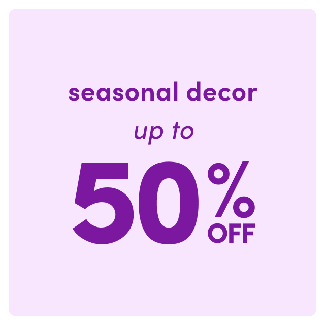 Way Day: seasonal decor