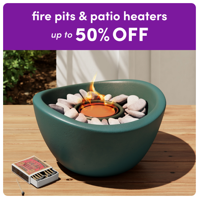 fire pit & patio heater clearance