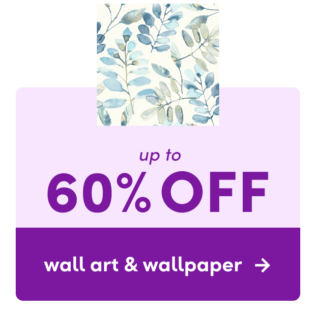wall art & wallpaper clearout.