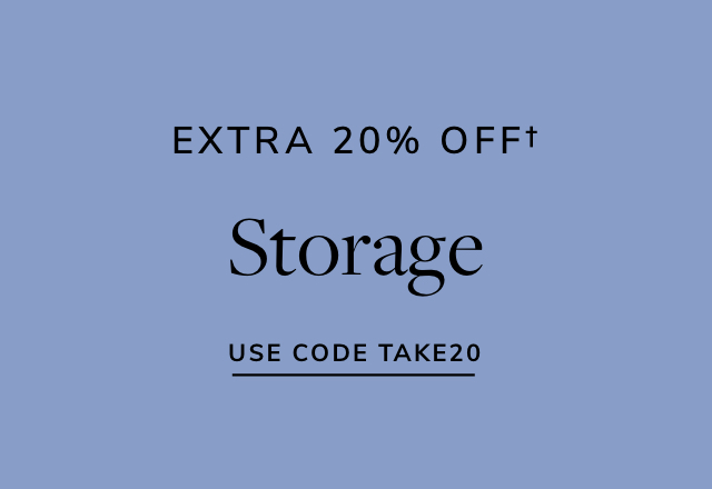 Extra 20% off Storage