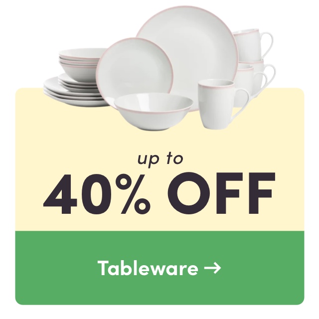 Tableware Sale