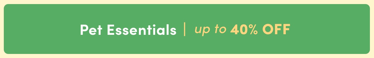 Pet Essentials Sale