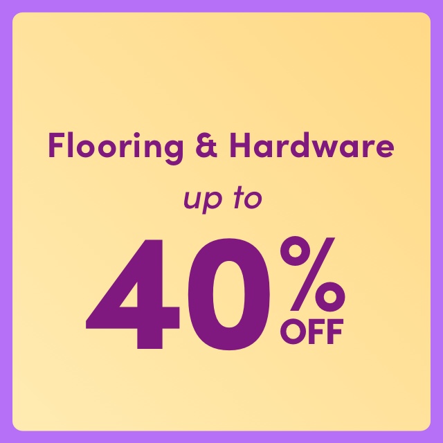 Flooring & Hardware Deals