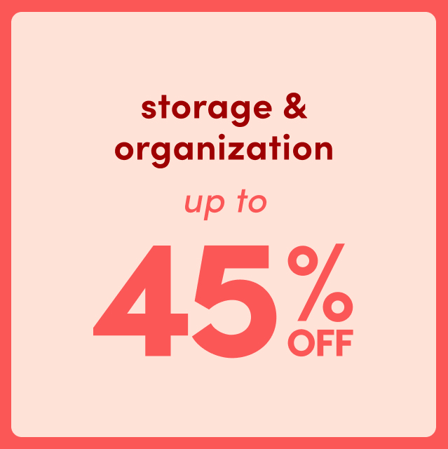 storage & organization clearance