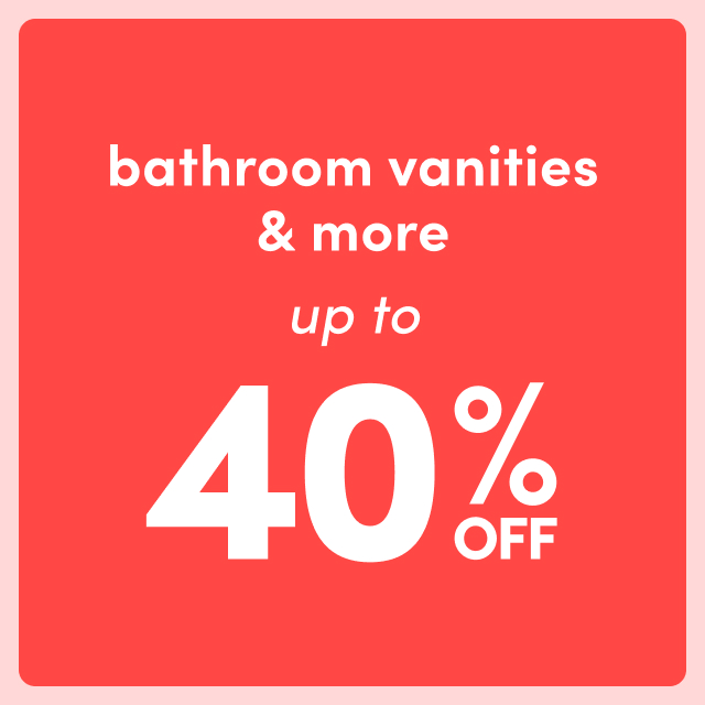 bathroom vanities & more on clearout