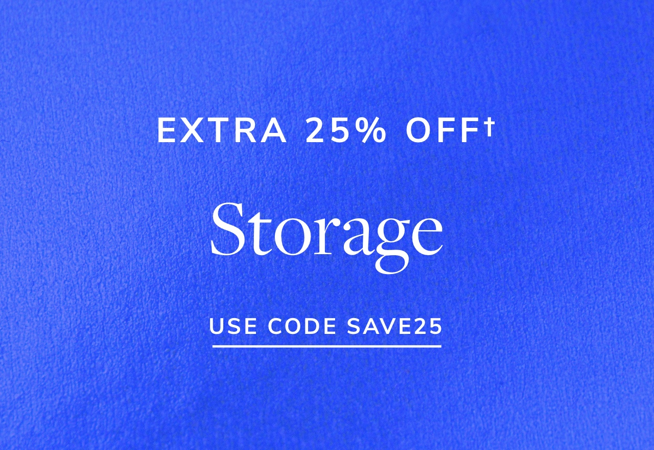 Extra 25% Off Storage