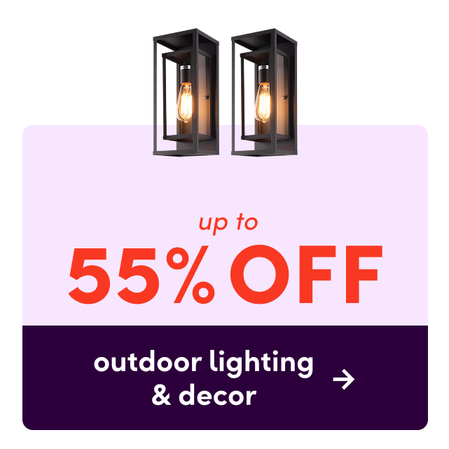 outdoor lighting & decor deals