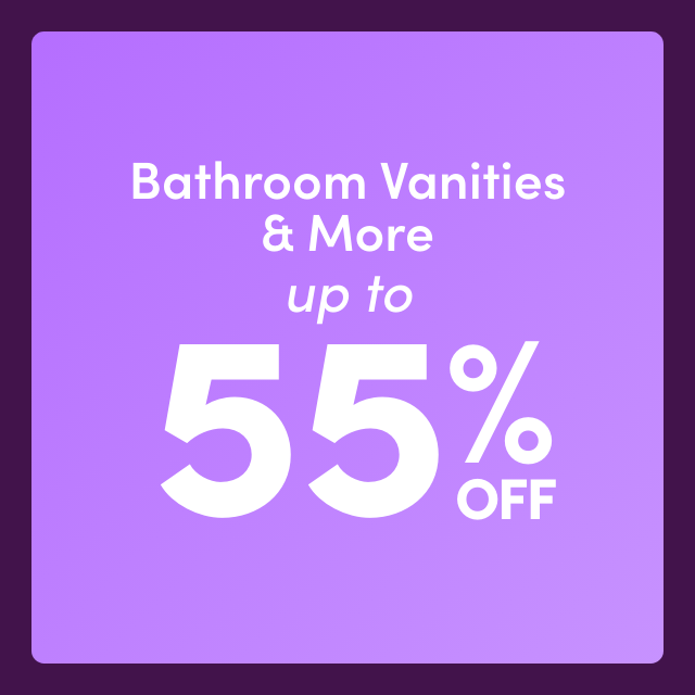 Deals on Bathroom Vanities & More