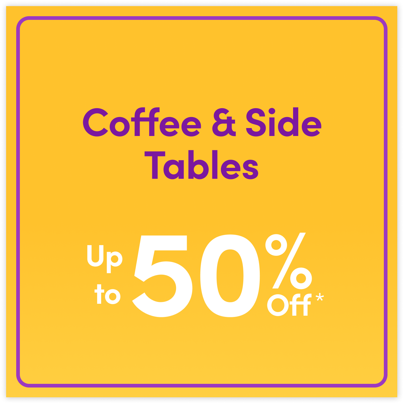 Coffee & Side Tables
