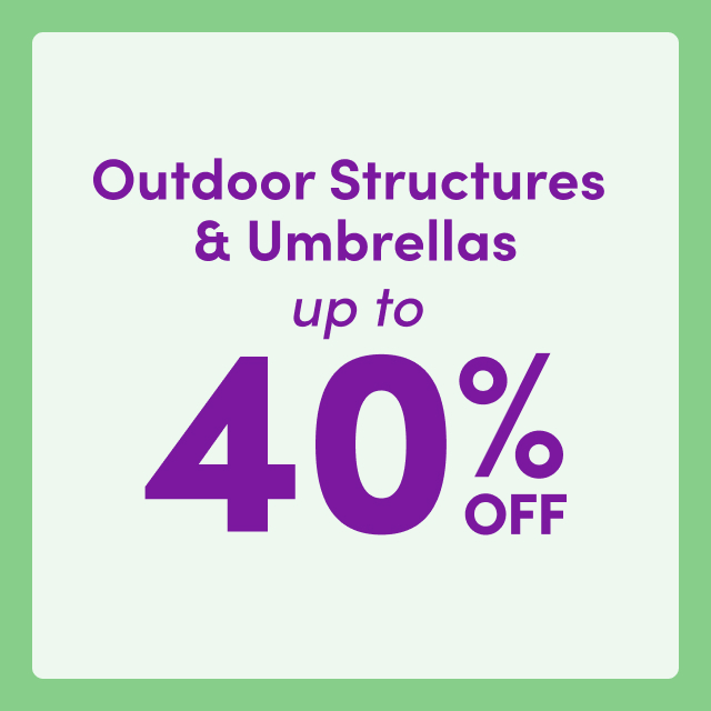 Outdoor Structure & Umbrella Sale