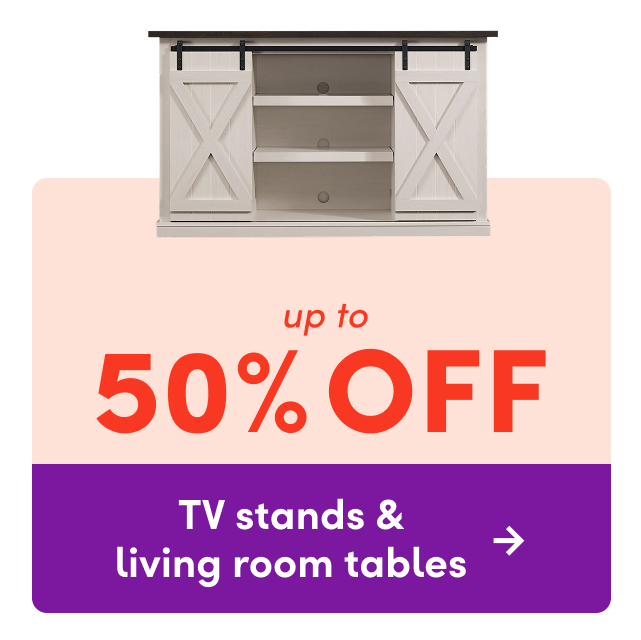 TV stand & living room table clearout