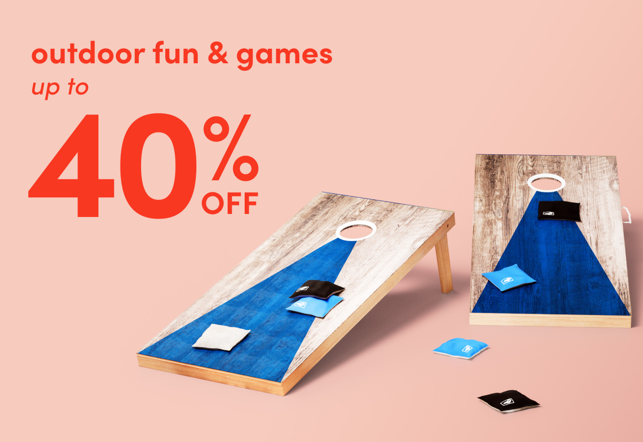 outdoor fun & games clearance