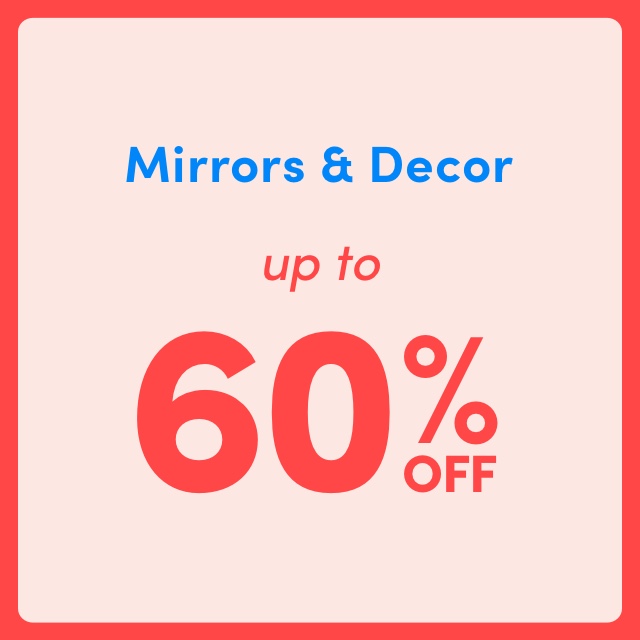 Mirror & Decor Clearance