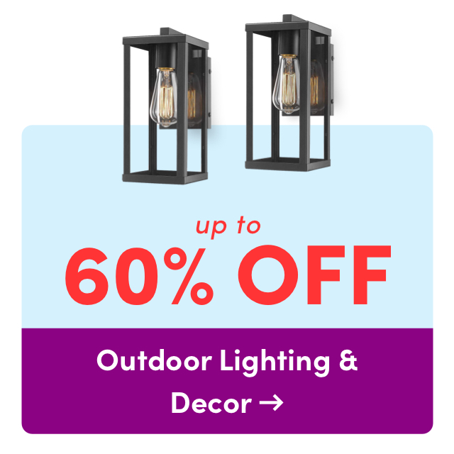 Outdoor Lighting & Decor Clearance