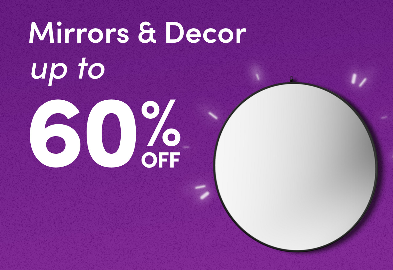 Deals on Mirrors & Decor