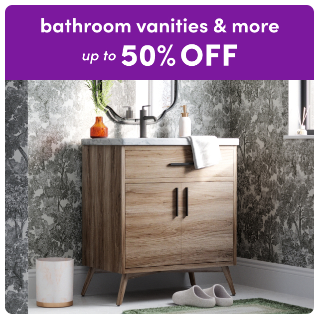 deals on bathroom vanities & more