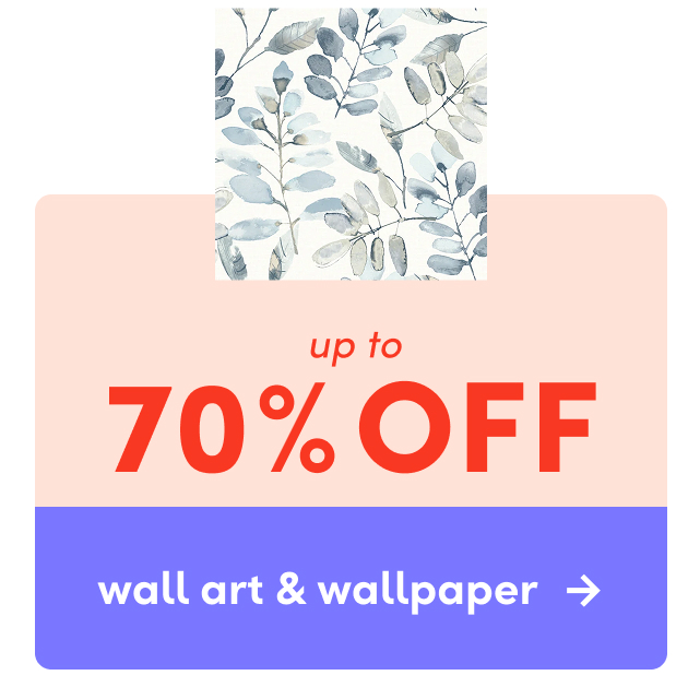 wall art & wallpaper clearance