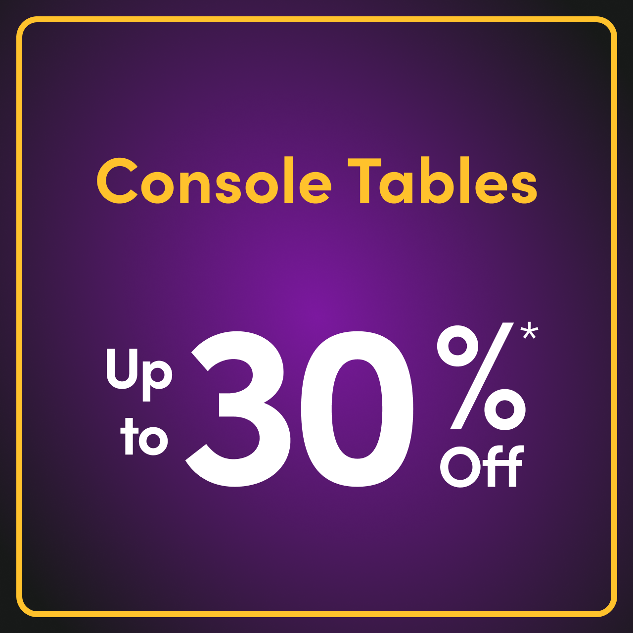 Console Tables