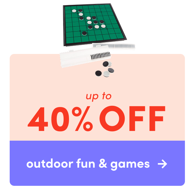 outdoor fun & games clearance