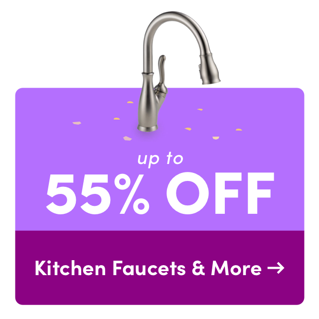 Kitchen Faucets & More on Sale